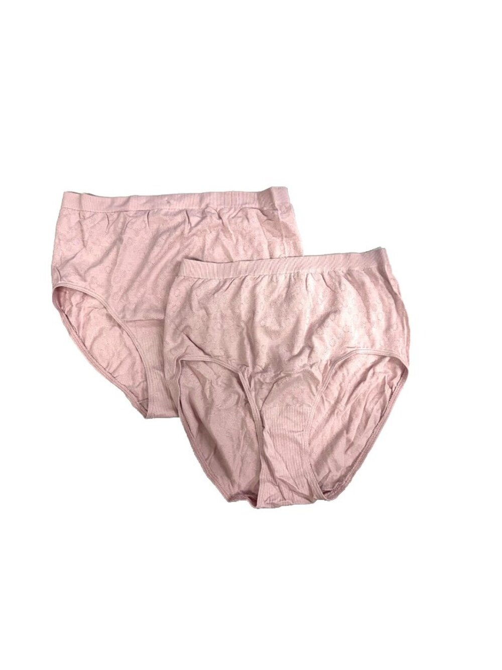Bali Women's Comfort Revolution Brief Panties 2-PK Pink Size 6/7